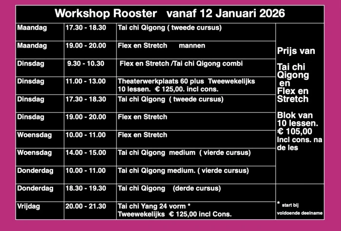 Rooster En Tarieven